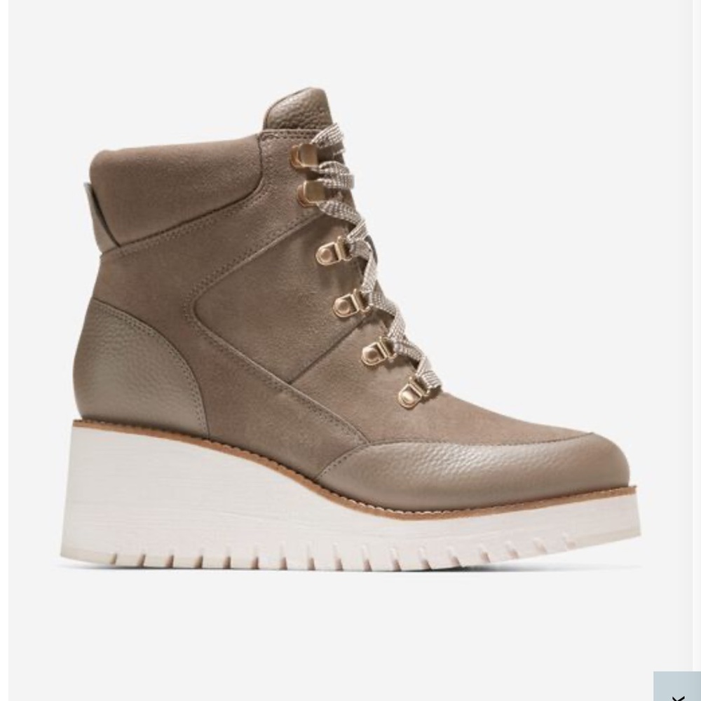 Women's ZERØGRAND City Wedge Waterproof Hiker Boots